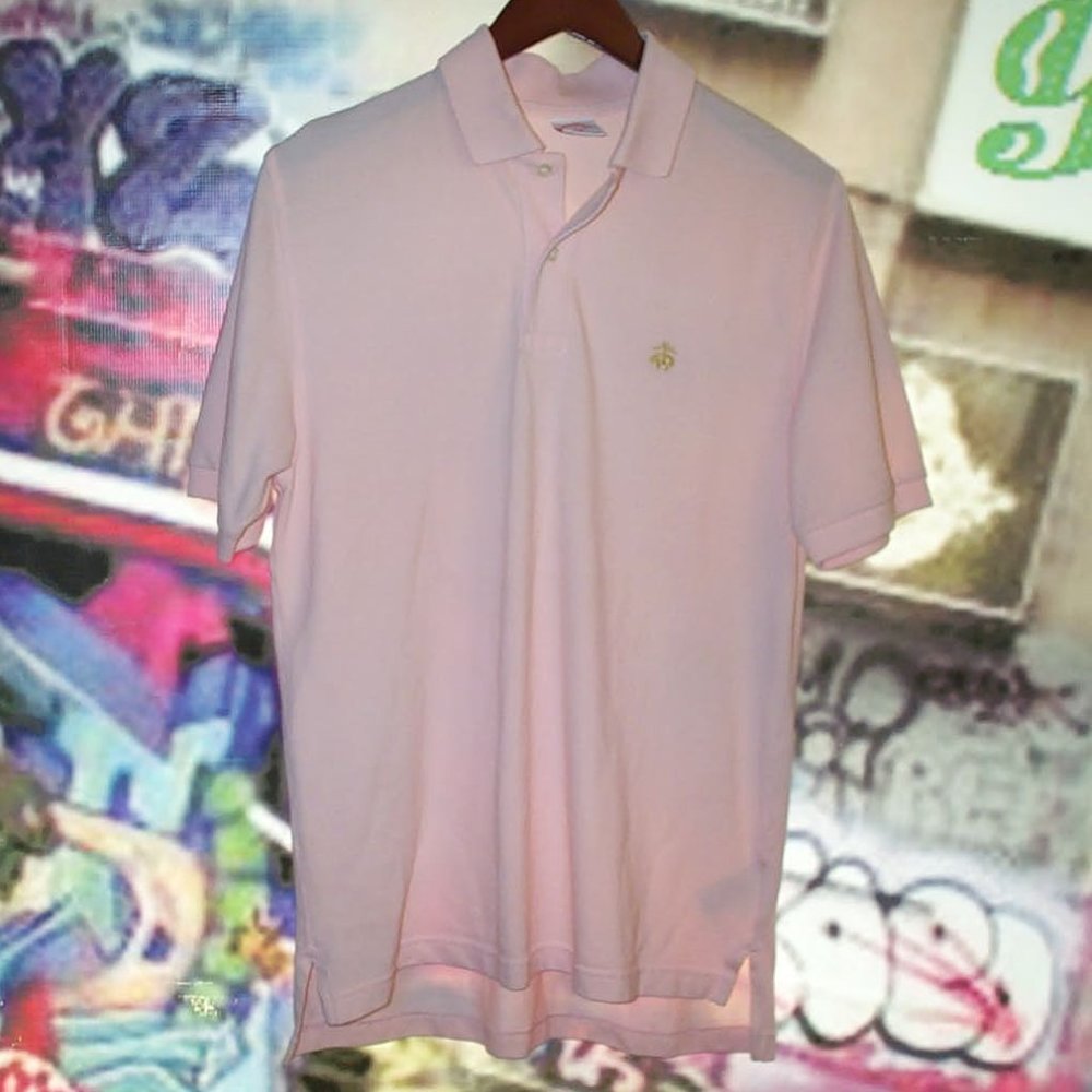 Brooks Brothers Pink Polo